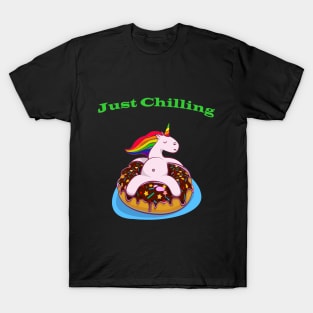 just chilling unicorn T-Shirt